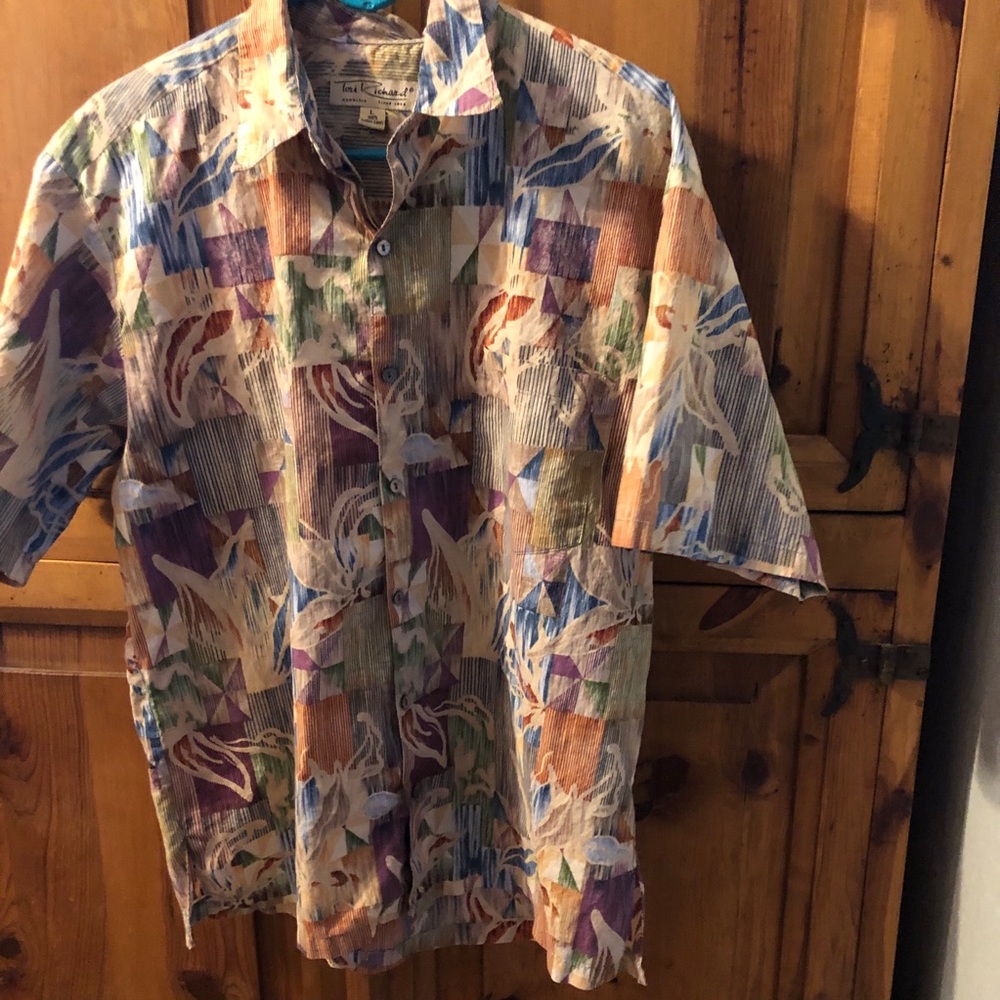 Vintage Tori Richard Honolulu Hawaiian Shirt
